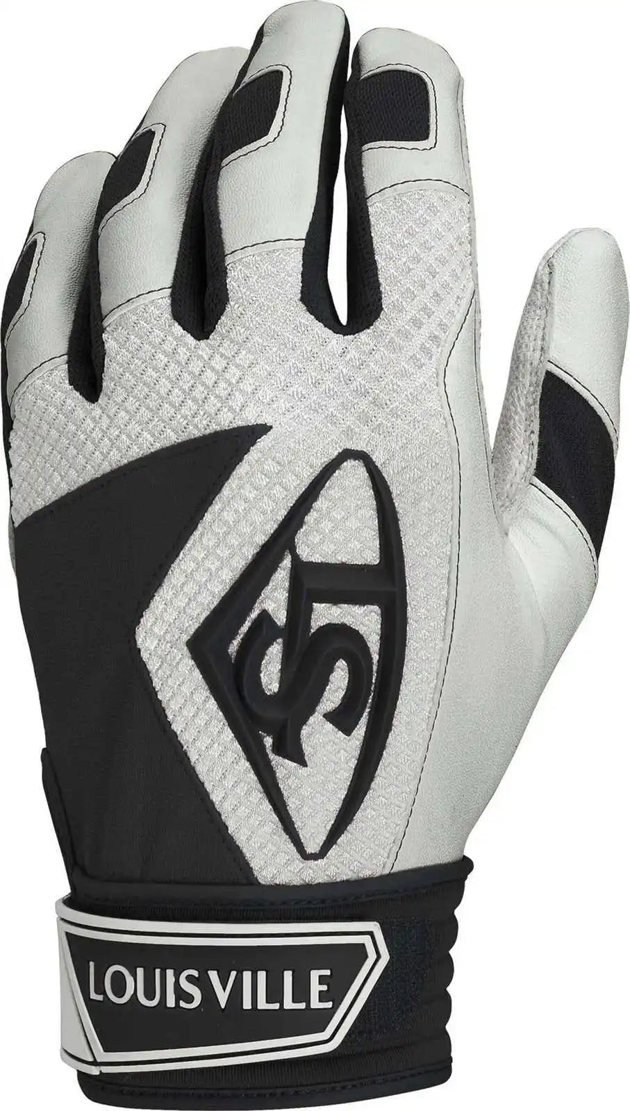 Louisville Slugger Series 7 Youth Batting Gloves - Black