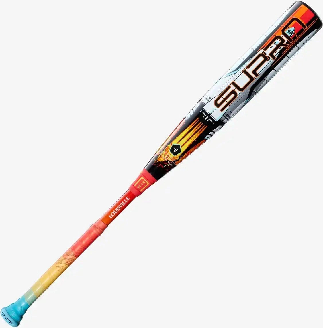 Louisville Slugger Supra Starship (-8) Usssa Baseball Bat Wbl4184010 - Orange Mint