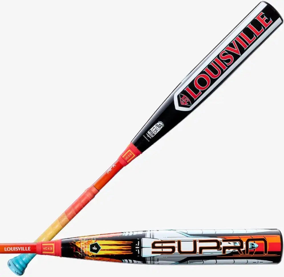 Louisville Slugger Supra Starship (-8) Usssa Baseball Bat Wbl4184010 - Orange Mint