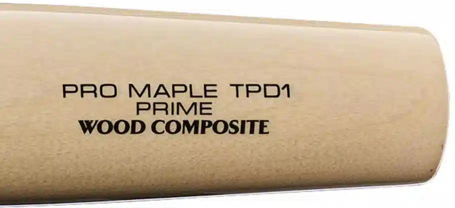 Louisville Slugger Tpd1 Pro Prime Maple Wood Composite Torpedo-shaped Baseball Bat Wbl4286010 - Black Natural