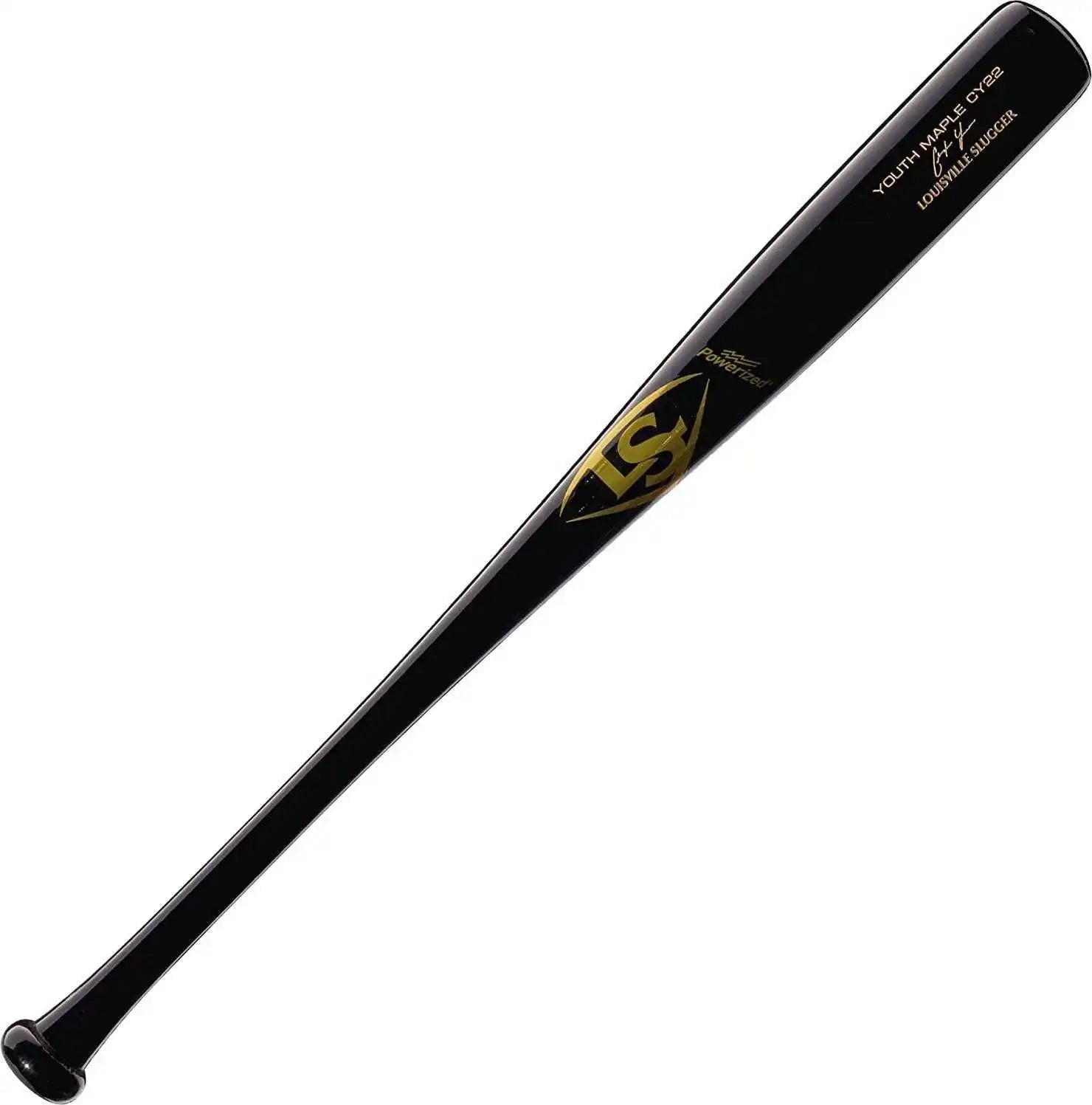 Louisville Slugger Youth Prime Cy22 Christian Yelich Maple Bat - Black Gold
