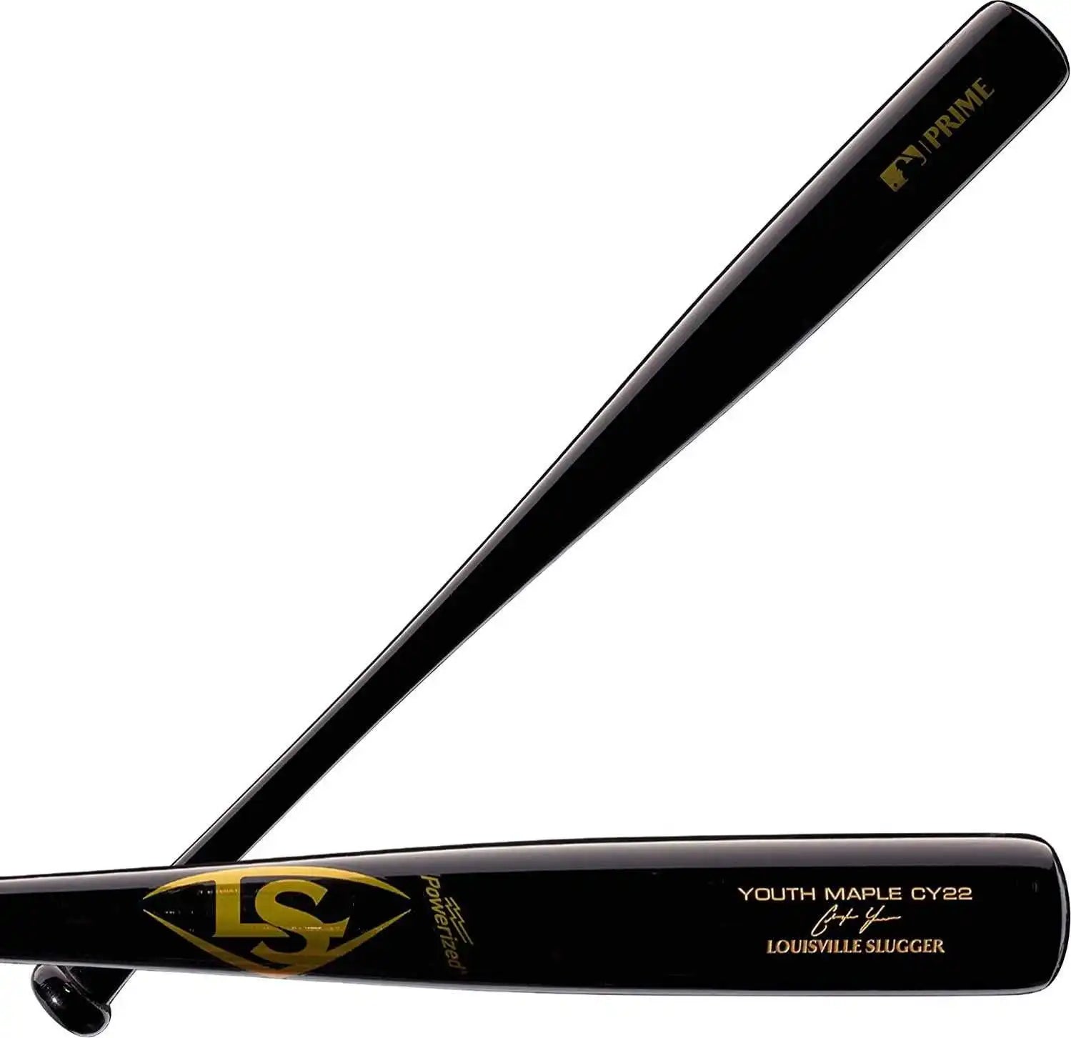 Louisville Slugger Youth Prime Cy22 Christian Yelich Maple Bat - Black Gold