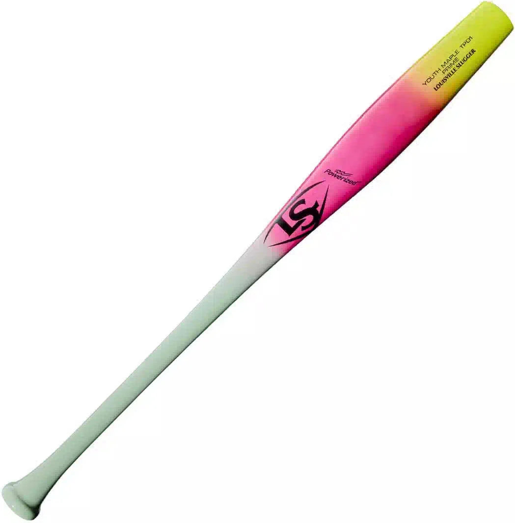 Louisville Slugger Youth Prime Fade Tpd1 Torpedo-shaped Baseball Bat Wbl4289010 - Mint Hot Pink Yellow