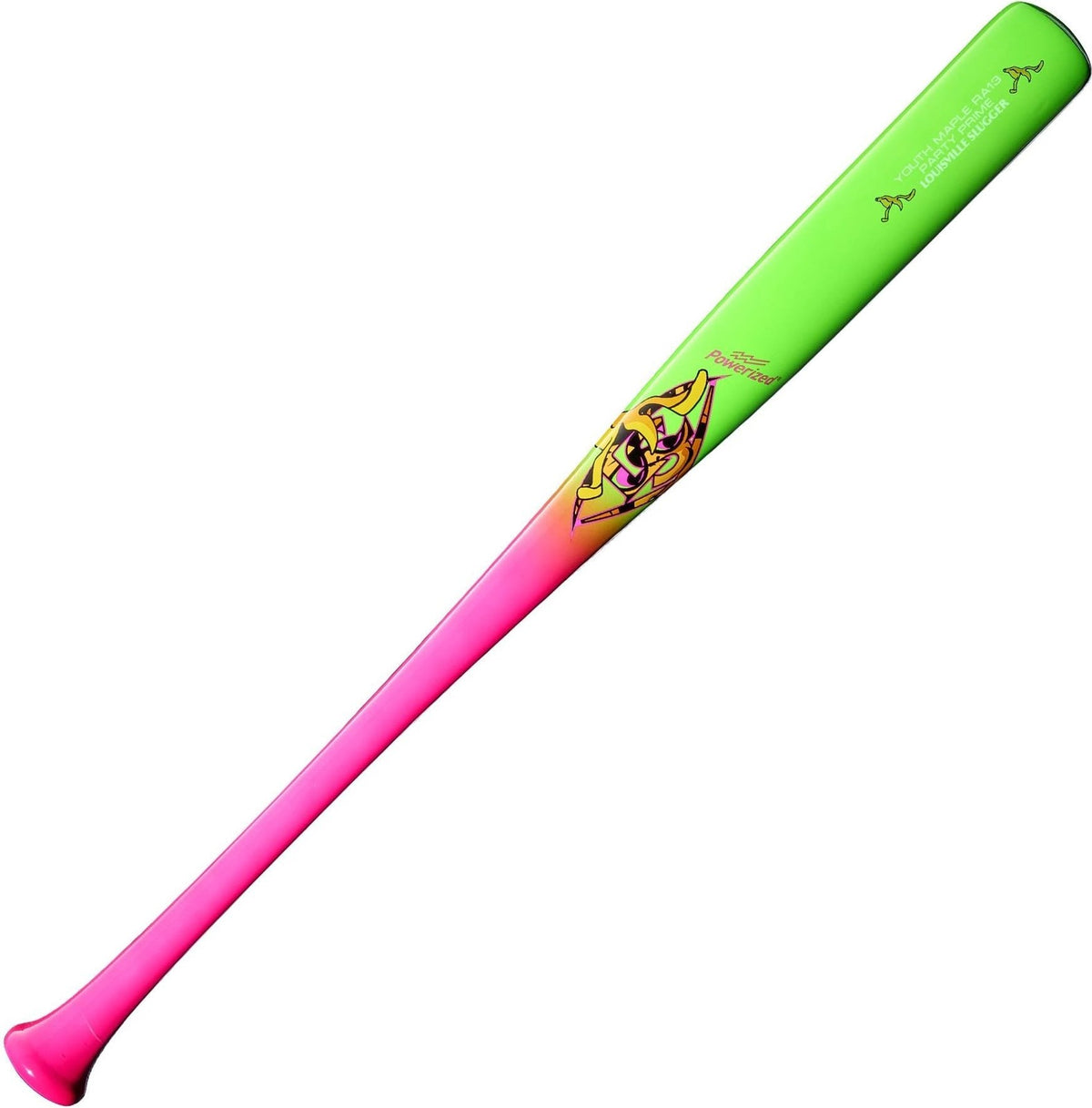 Louisville Slugger Youth Prime Party Animal Ra13 Maple Baseball Bat Wbl4161010 - not Pink Neon Green