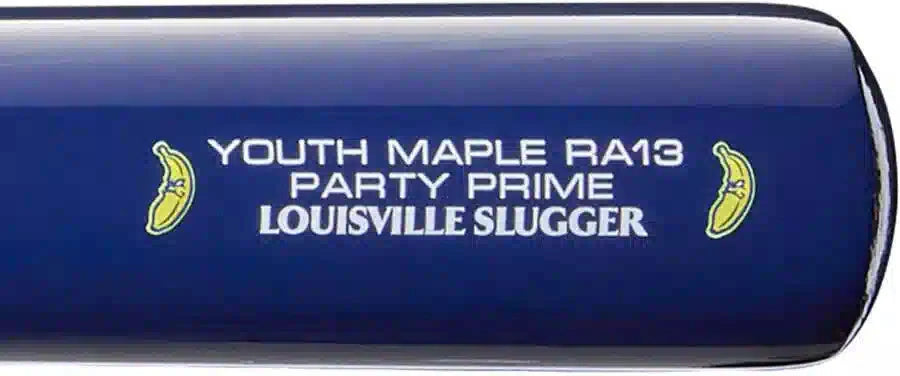Louisville Slugger Youth Prime Savannah Bananas Ra13 Maple Baseball Bat Wbl4160010 - Yellow Black