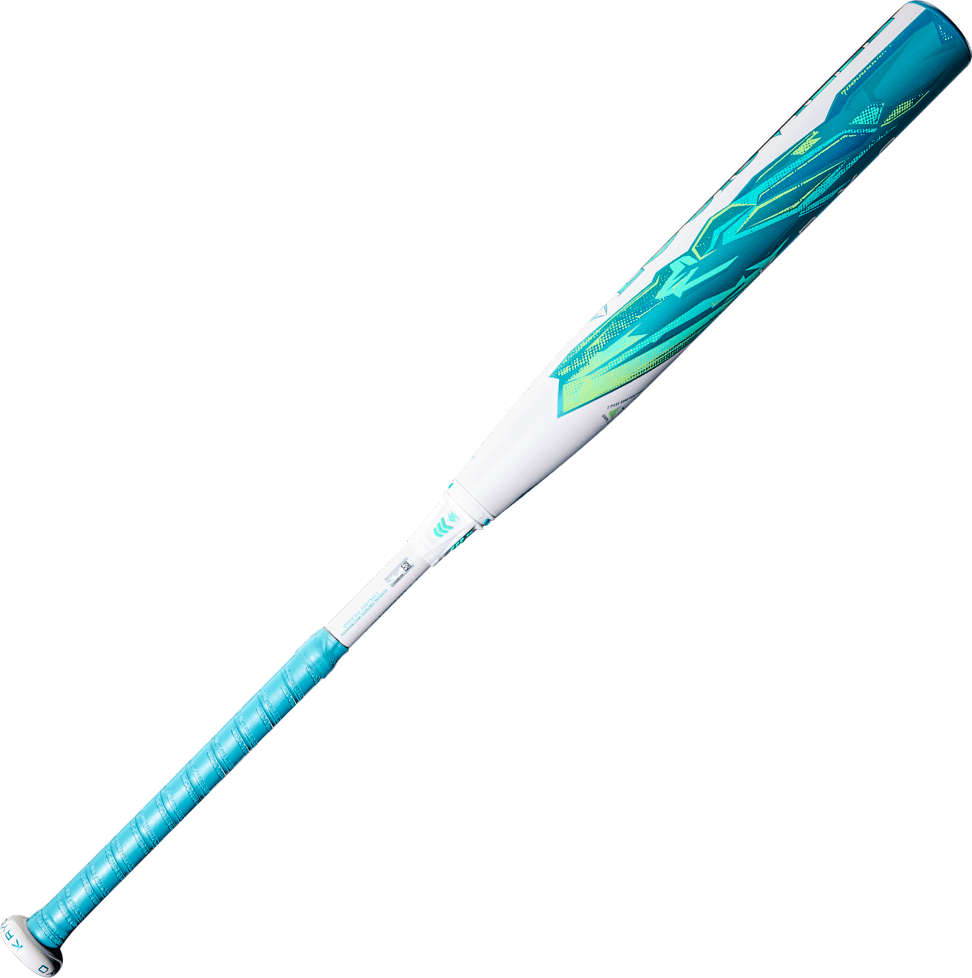 Louisville Slugger 2026 Kryo (-10) Fastpitch Bat WBL4135010 - Teal White - HIT a Double - 5