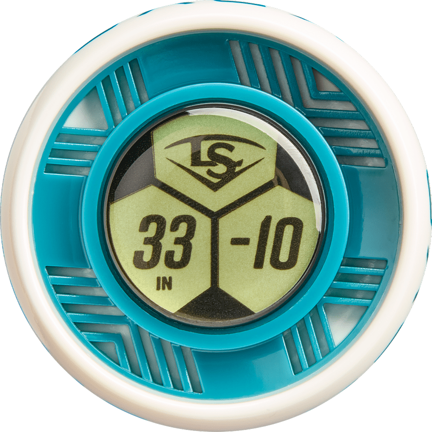 Louisville Slugger 2026 Kryo (-10) Fastpitch Bat WBL4135010 - Teal White - HIT a Double - 6