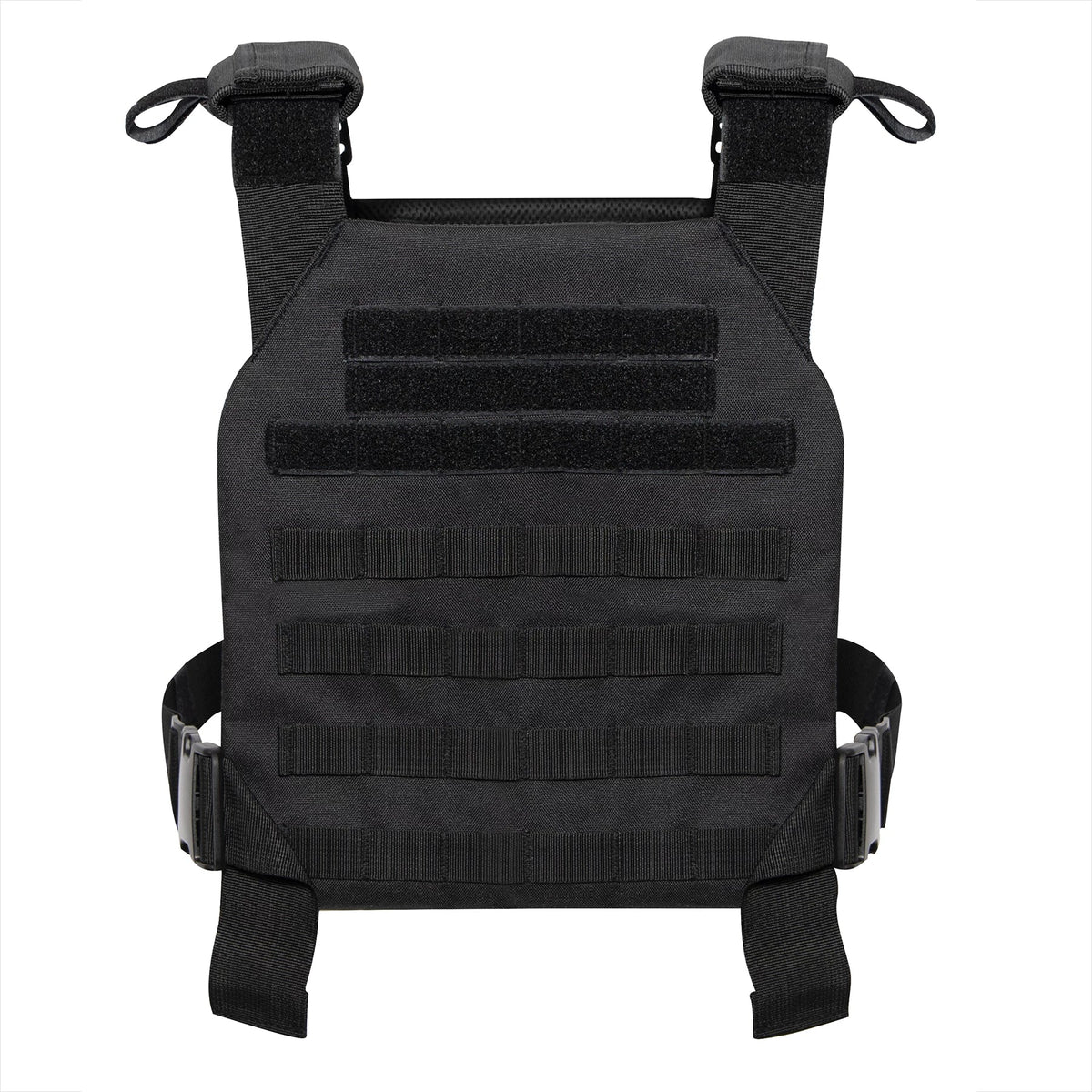 Low Profile Plate Carrier Vest - Black / Regular