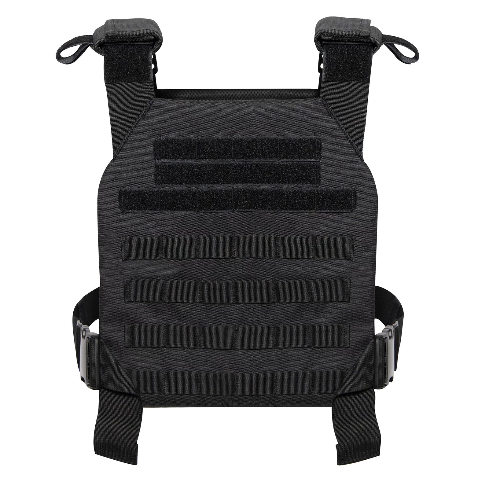Low Profile Plate Carrier Vest - Black / Regular