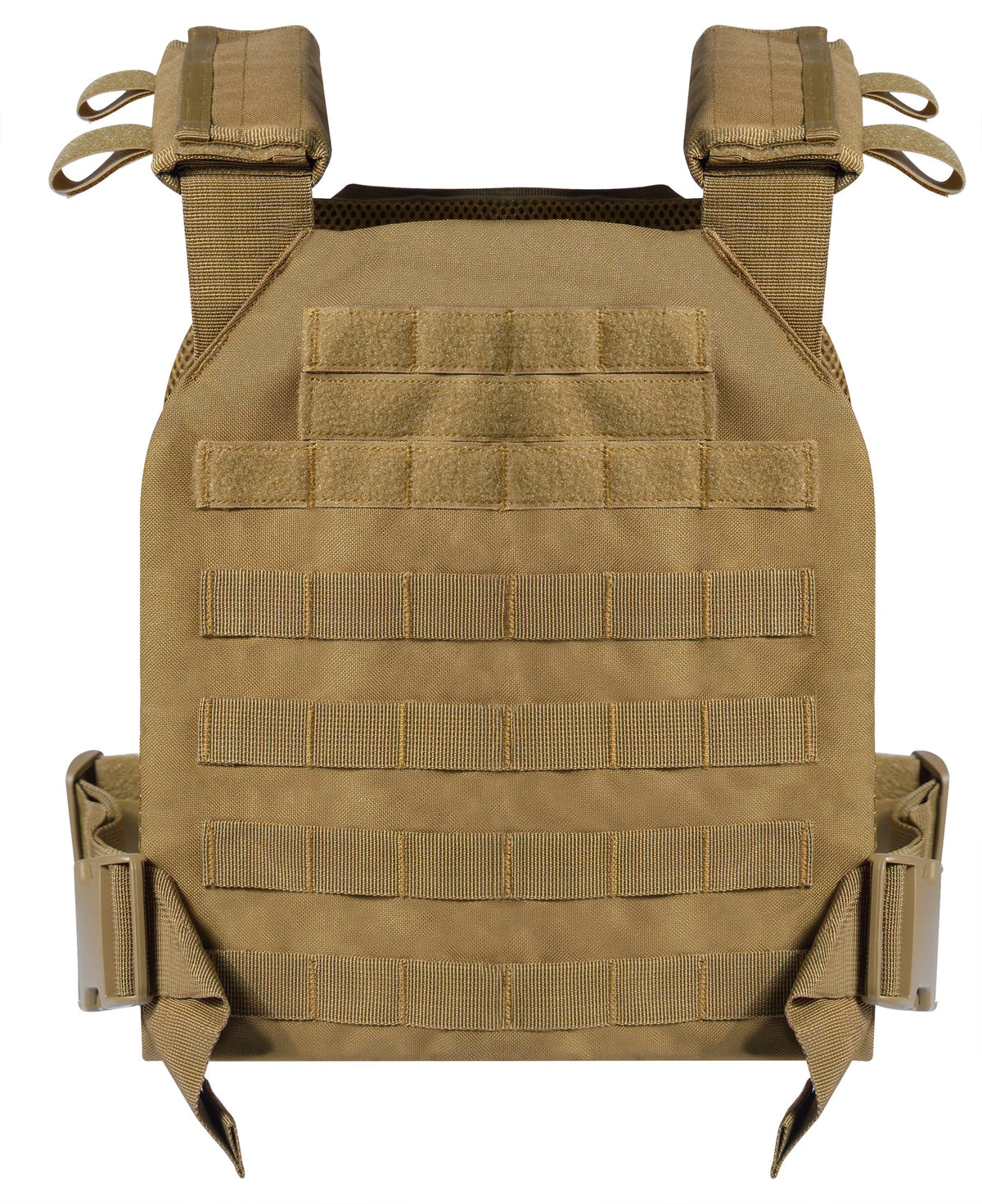 Low Profile Plate Carrier Vest - Coyote Brown / Regular