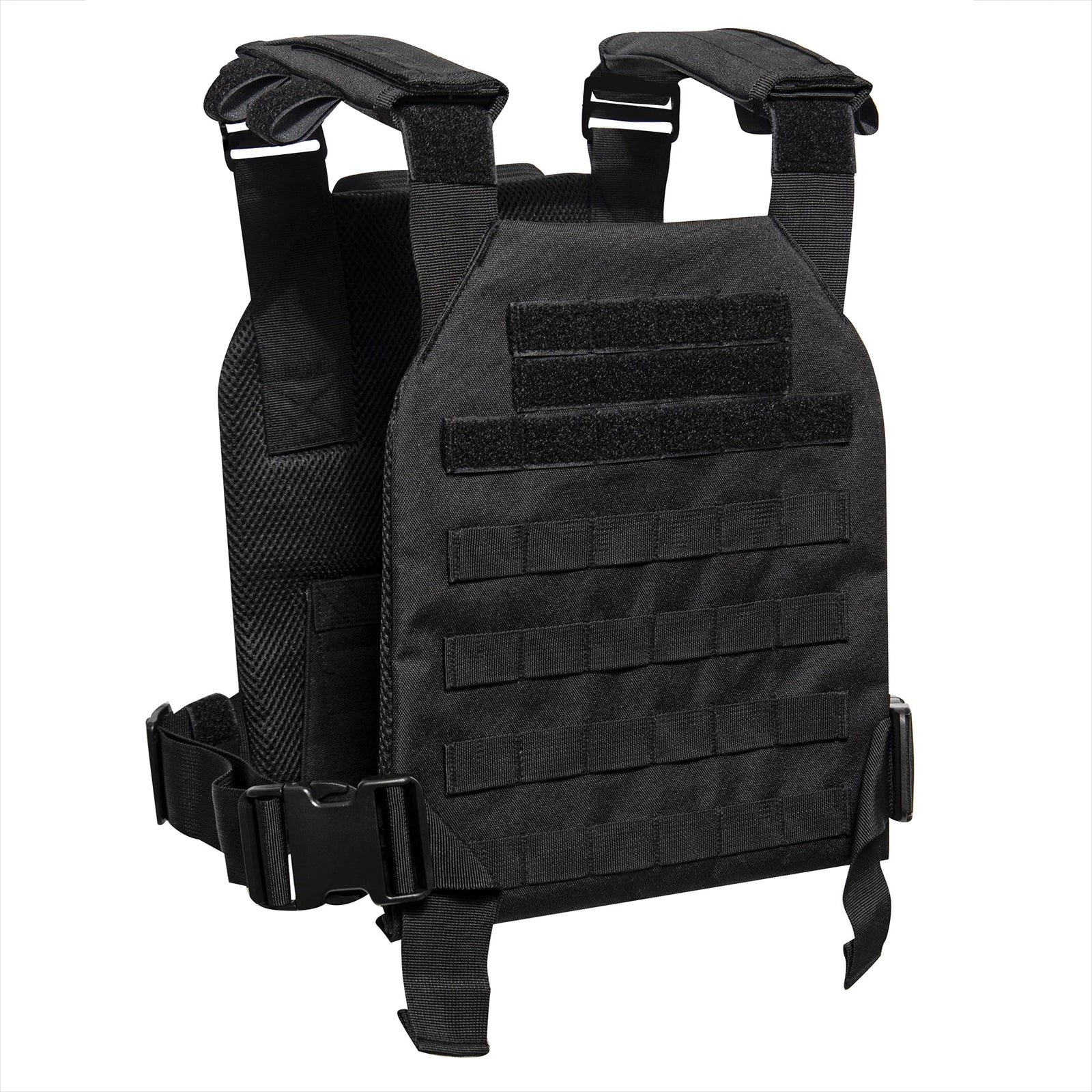 Low Profile Plate Carrier Vest - Black / Regular