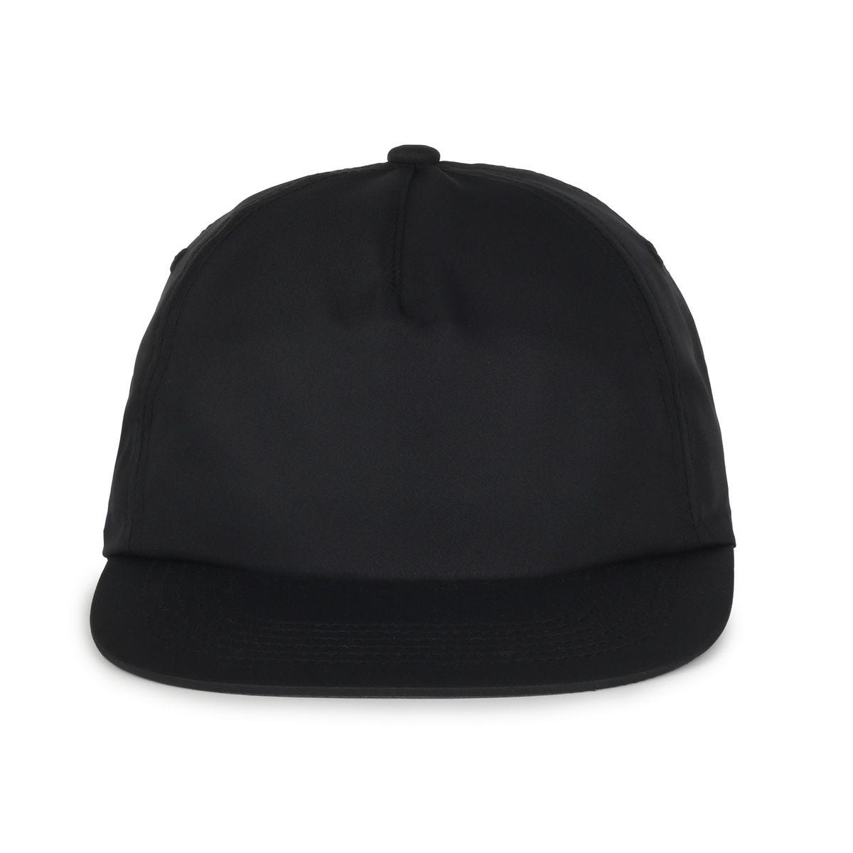 Legendary Headwear LOWERS Greenline Recycled Unstructured Flat Visor Cap - Black