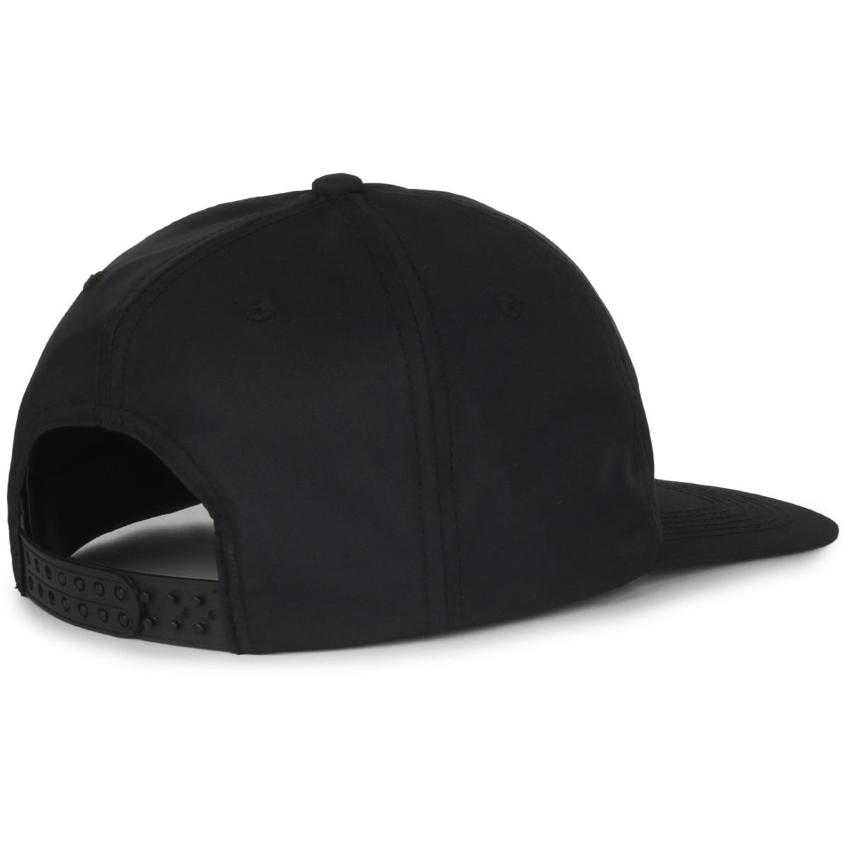 Legendary Headwear LOWERS Greenline Recycled Unstructured Flat Visor Cap - Black