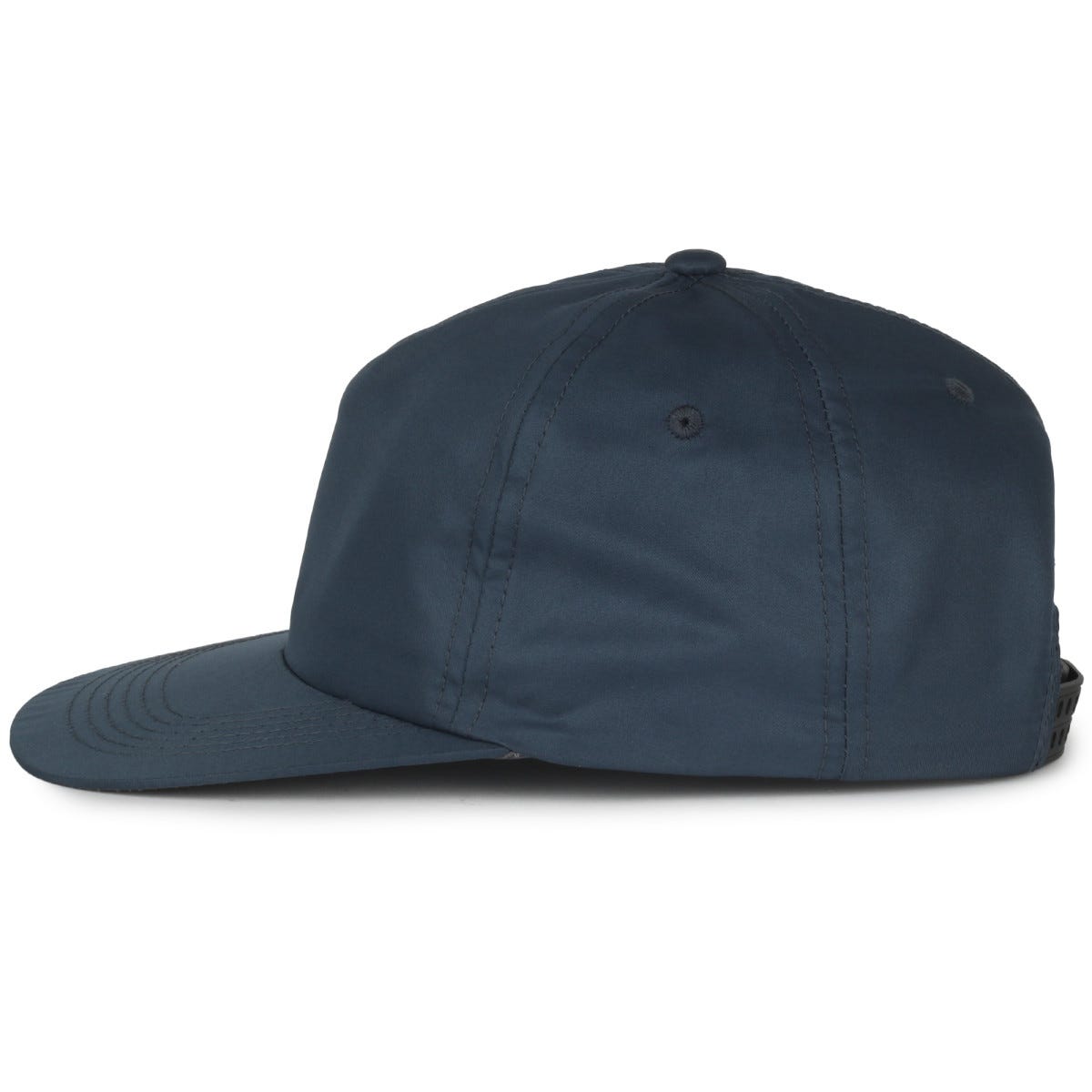 Legendary Headwear LOWERS Greenline Recycled Unstructured Flat Visor Cap - Navy