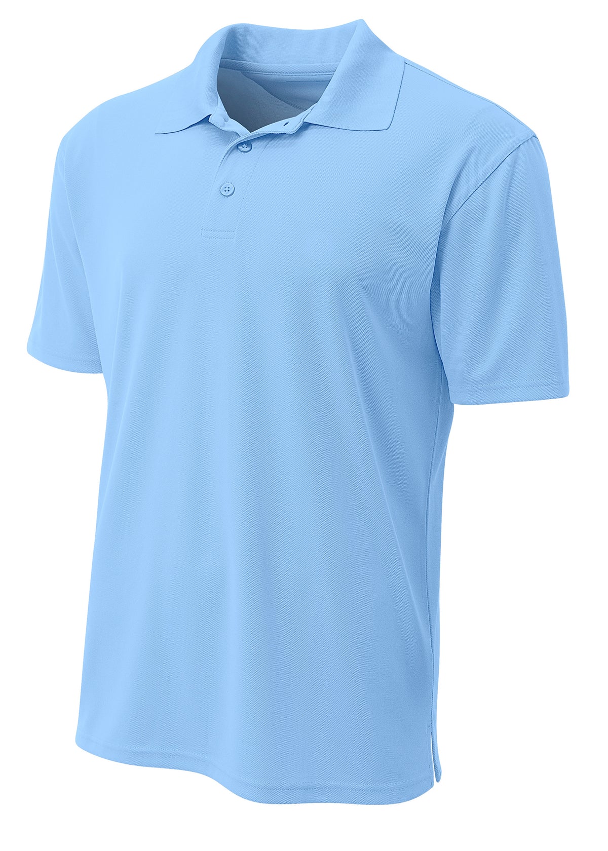 LTBLUE A4 Performance Pique Polo
