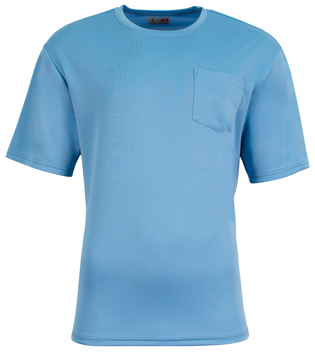 LTBLUE A4 Sprint Short Sleeve Pocket Tee