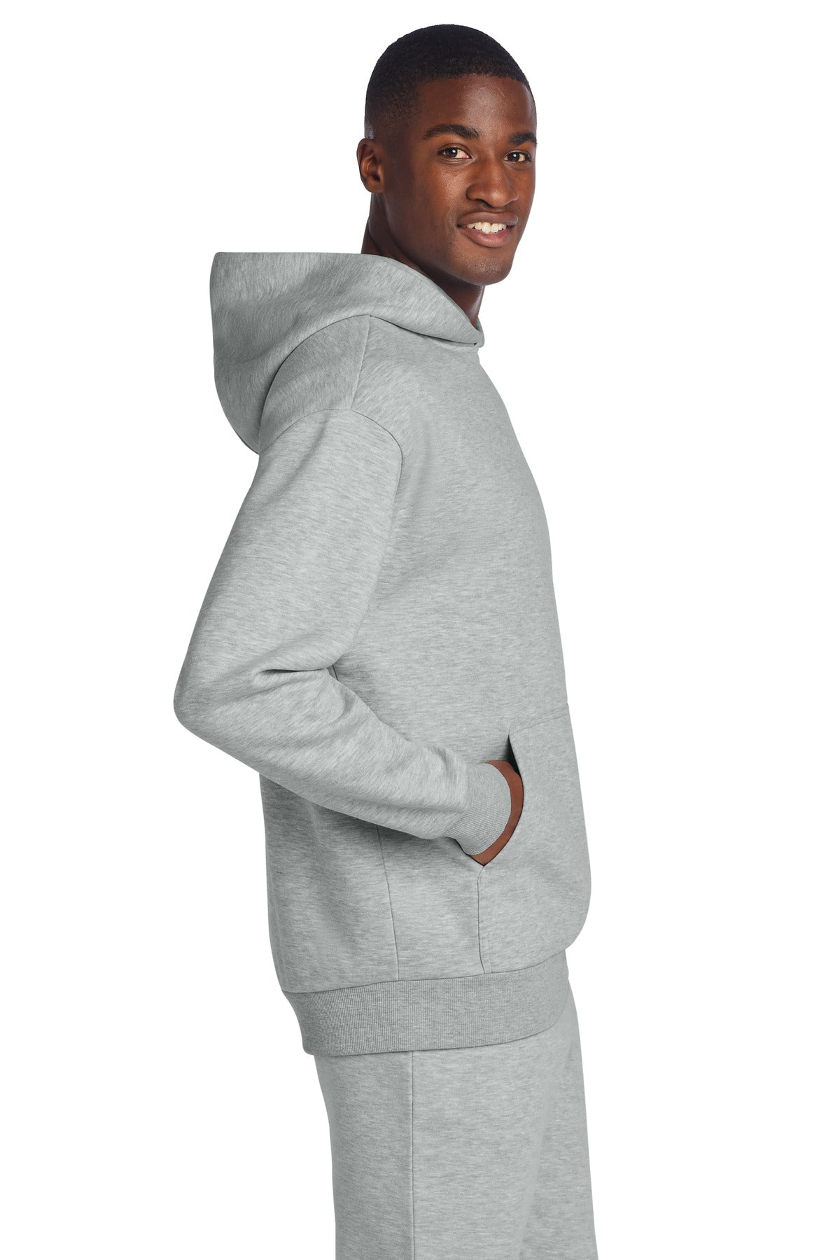 LtHtGry District V.I.T. Heavyweight Fleece Hoodie DT6150