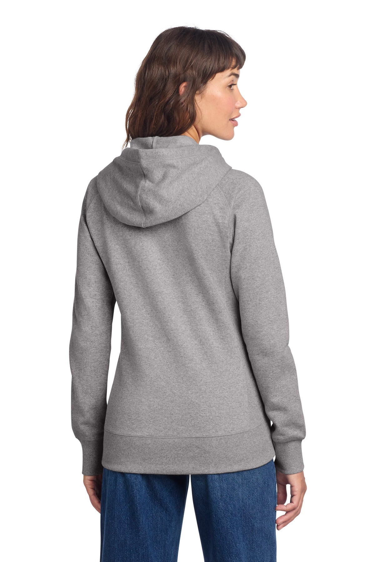 LtHtGry District Women's Re-Fleece Hoodie DT8101