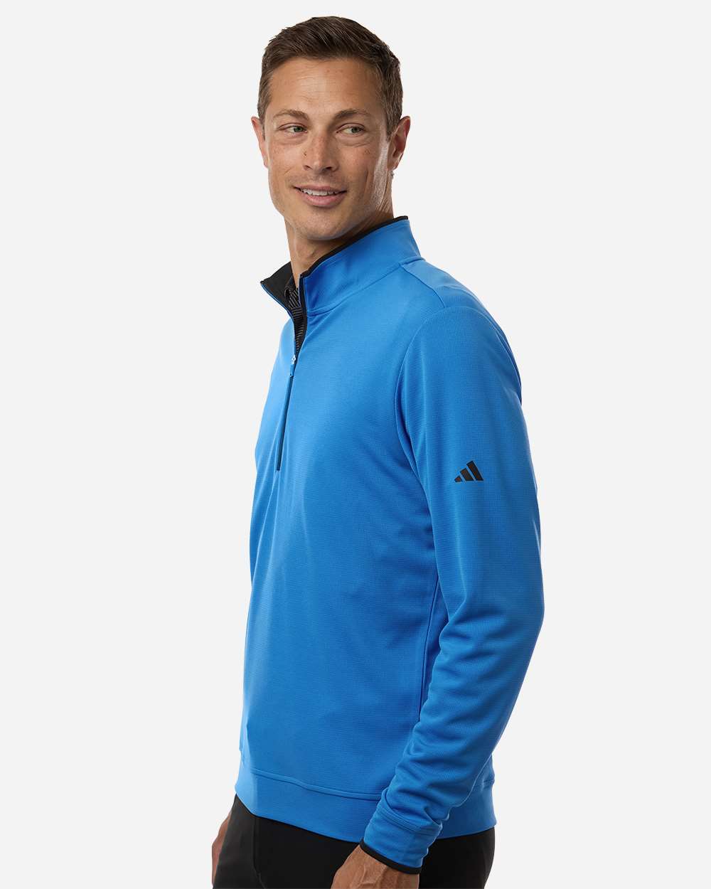 Lucid Ray Blue Lightweight Quarter-Zip Pullover - A2002