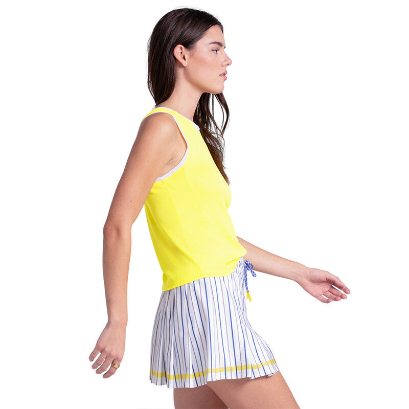 Lucky in Love Airplay Rib Tank (w)