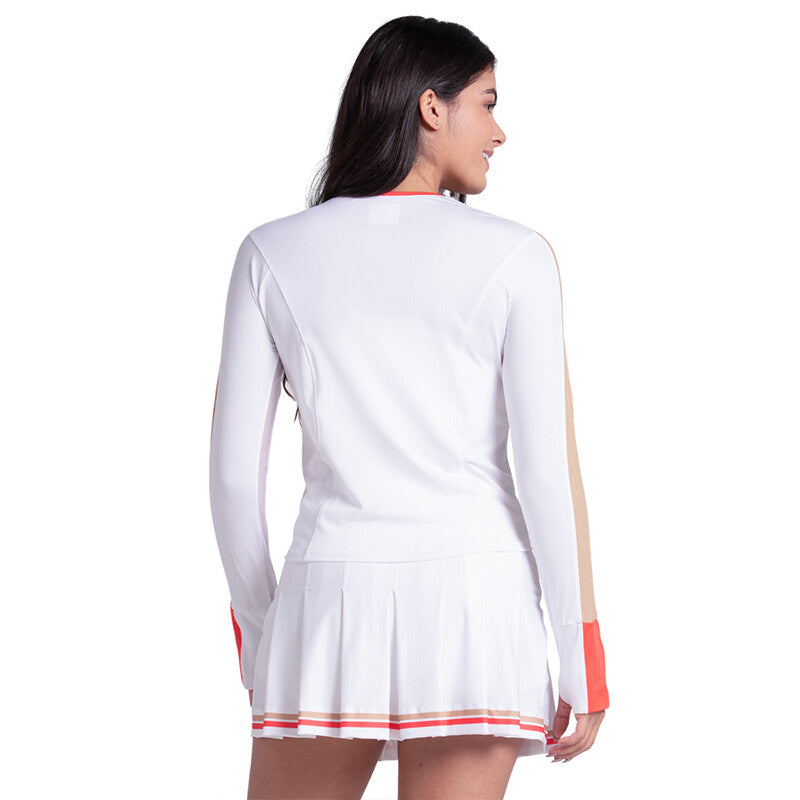 Lucky in Love Double Play Long Sleeve (w) (white)