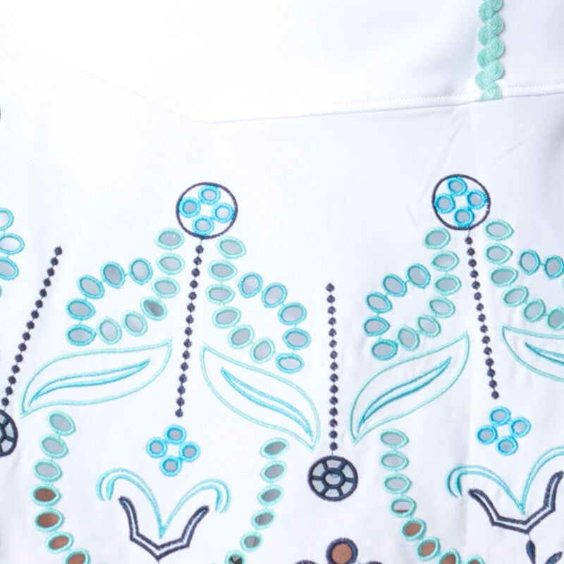 Lucky in Love Eyelet you Win Skirt 13’’ (midnight)