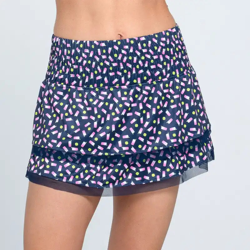 Lucky in Love Honey Deuce Skirt Women’s Midnight Taffy Yellow