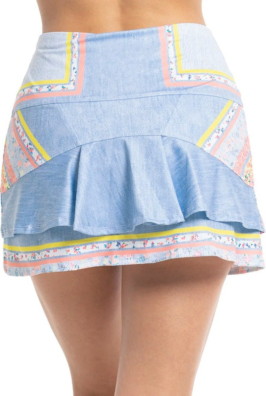 Lucky in Love Long Blossom Skirt