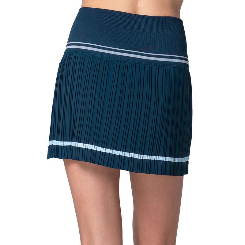 Lucky in Love Motion Pleated Skirt (w) (midnight)