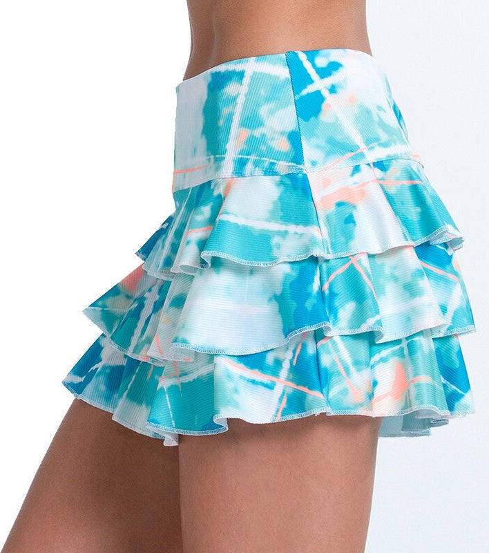 Lucky in Love Oasis Skirt (w) (scuba)
