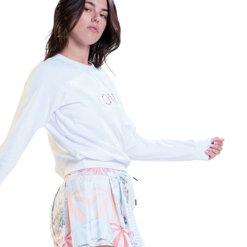 Lucky in Love Pullover (w) (white)