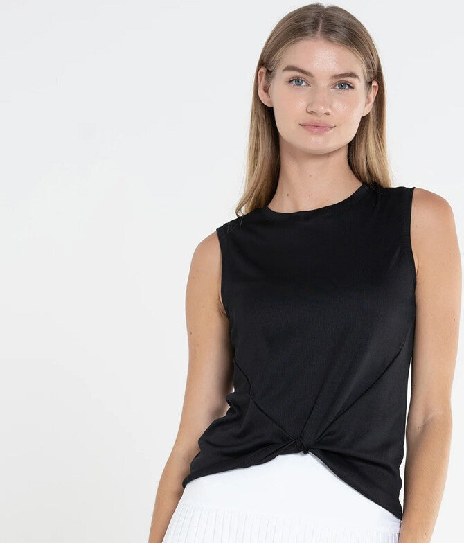 Lucky in Love Twist Front Tank