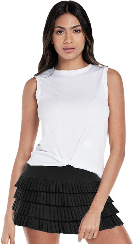 Lucky in Love Twist Front Tank