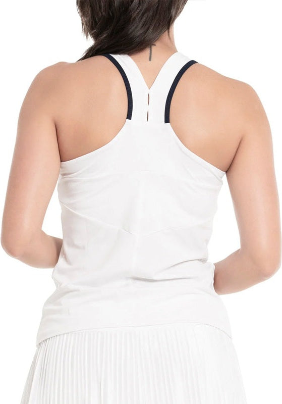 Lucky in Love V.i.p. Tank W/ Bra (white)