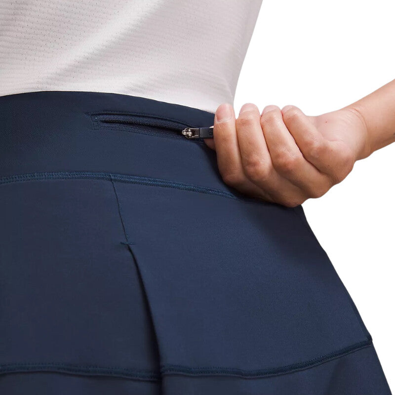 Lululemon Pace Rival Mid-rise Skirt *long (w) (true Navy)
