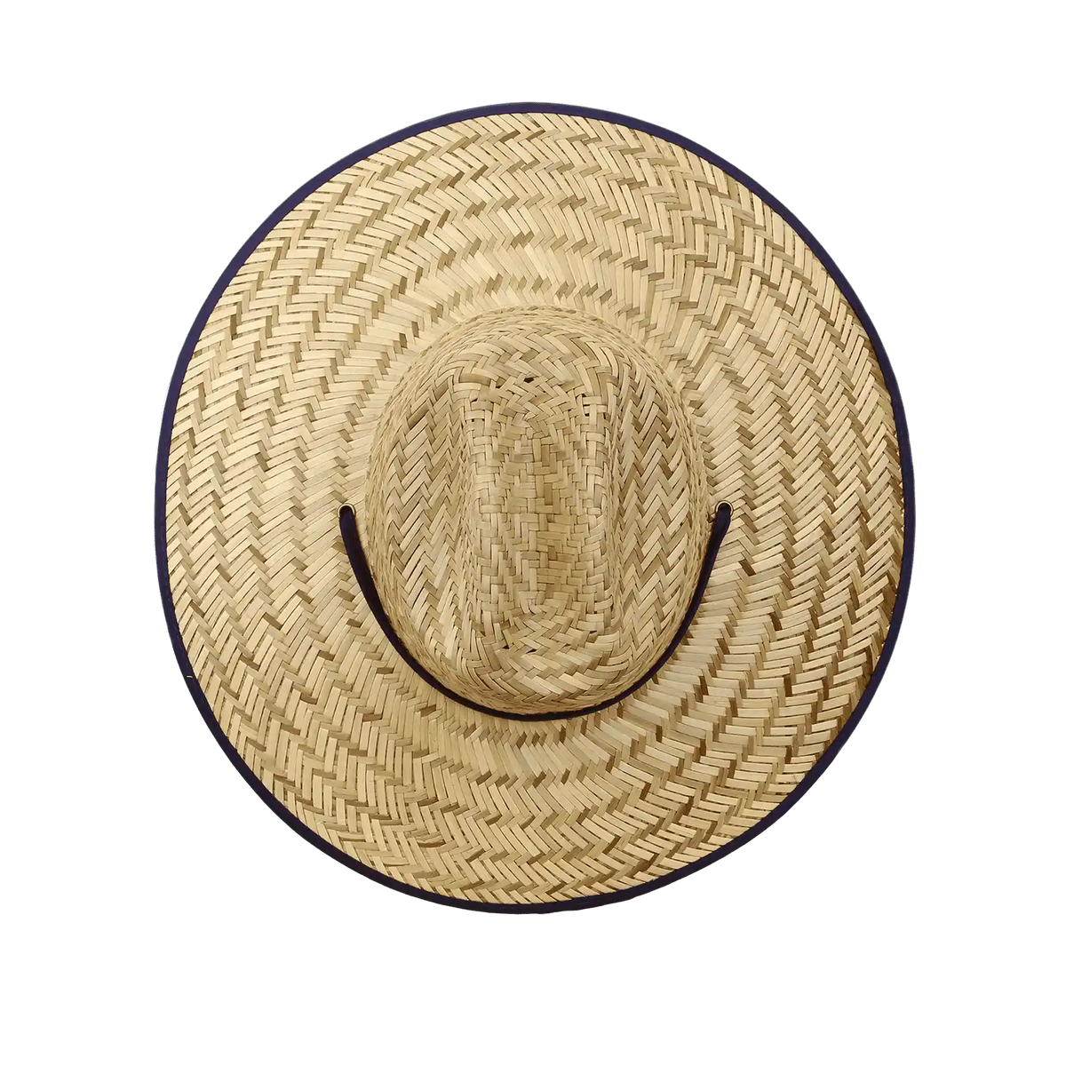 Lunada Bay 528 Mat Straw Lifeguard Hat - Usa - Red Blue / one Size Fits Most