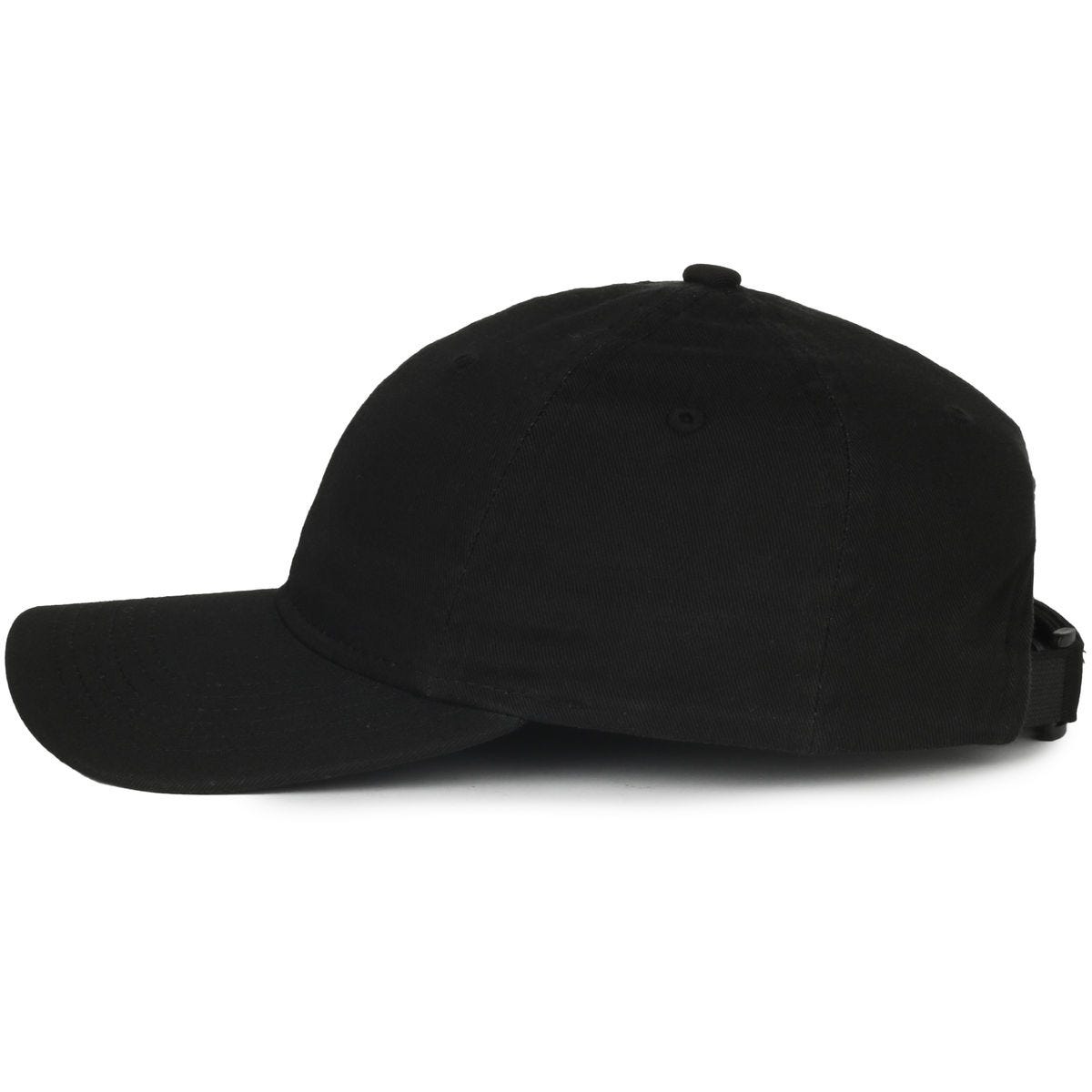 Legendary Headwear LUXE-POLO-FOR-HER Ladies Fit Washed Cotton Cap - Black