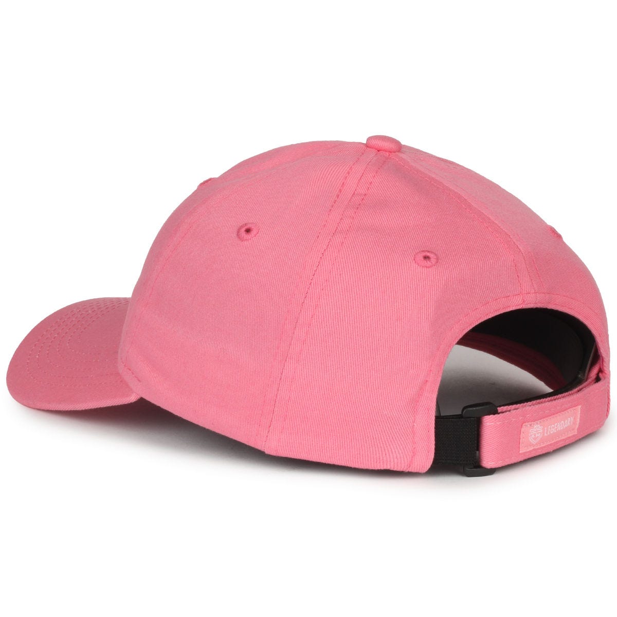 Legendary Headwear LUXE-POLO-FOR-HER Ladies Fit Washed Cotton Cap - Pink