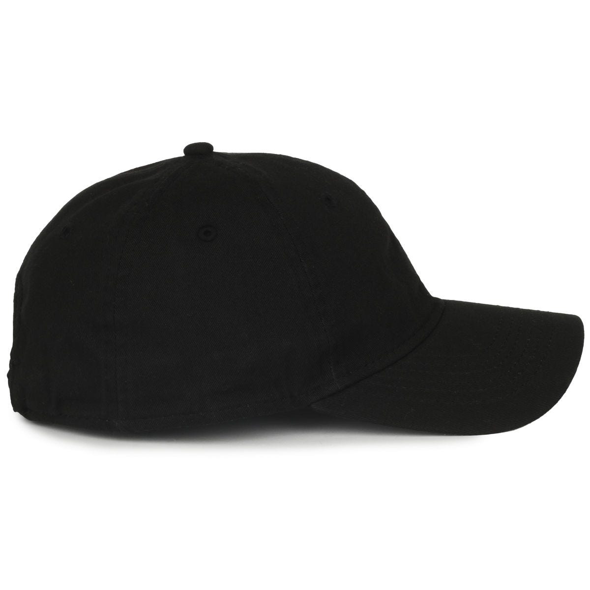 Legendary Headwear LUXE-POLO Unstructured Cotton Twill Cap - Black