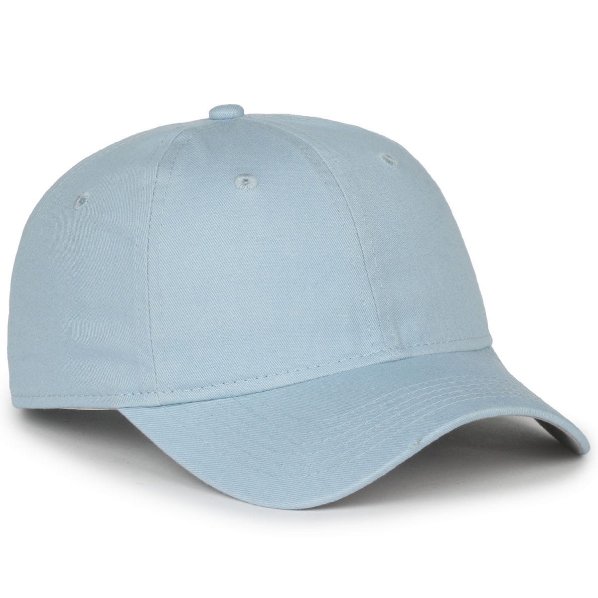 Legendary Headwear LUXE-POLO Unstructured Cotton Twill Cap - Light Blue