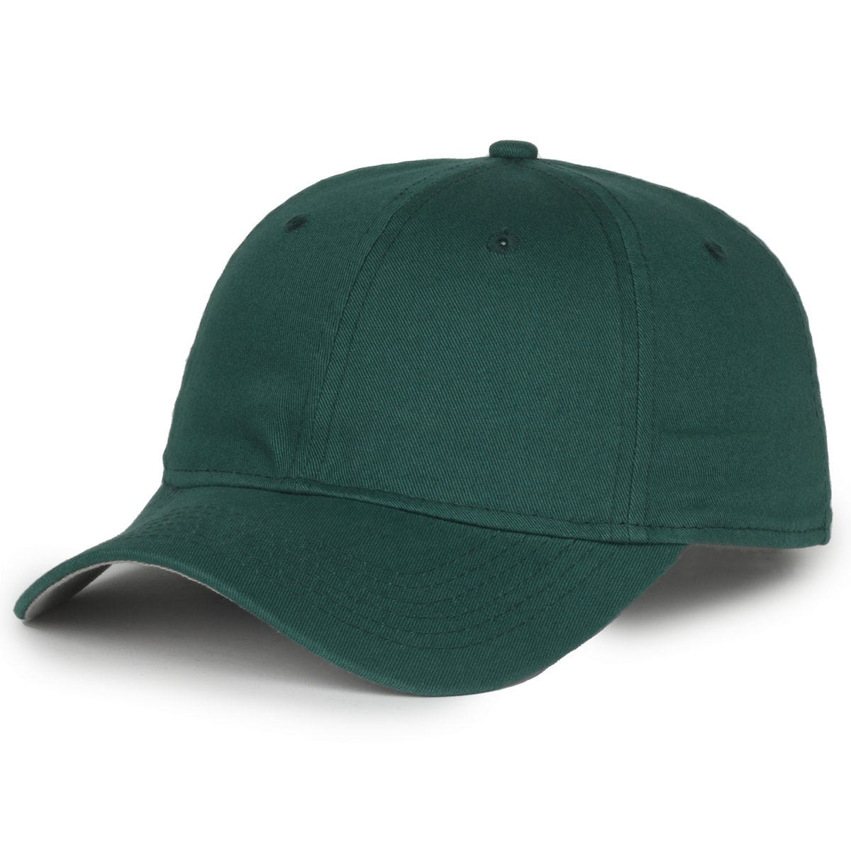 Legendary Headwear LUXE-POLO Unstructured Cotton Twill Cap - Forest Green