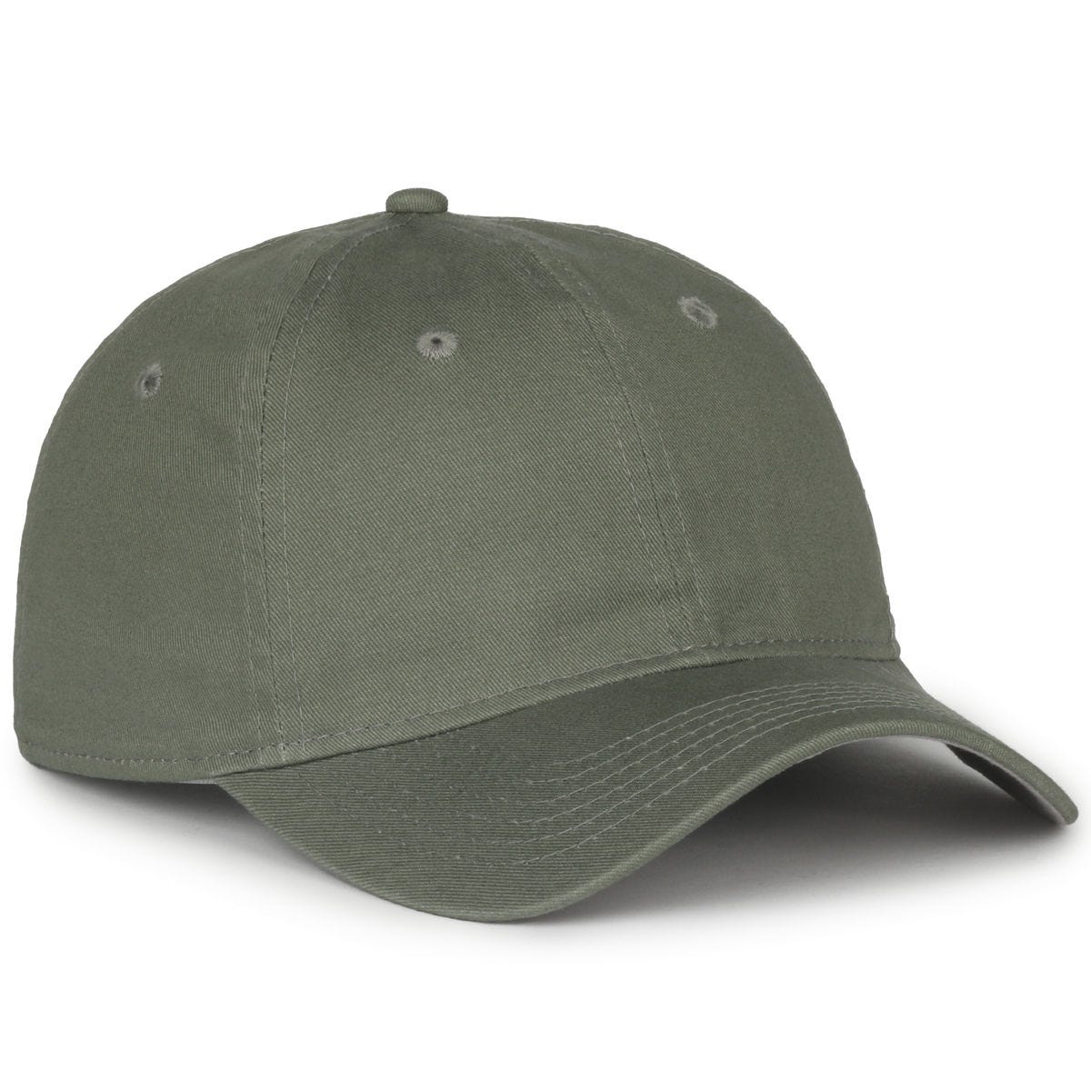 Legendary Headwear LUXE-POLO Unstructured Cotton Twill Cap - Olive