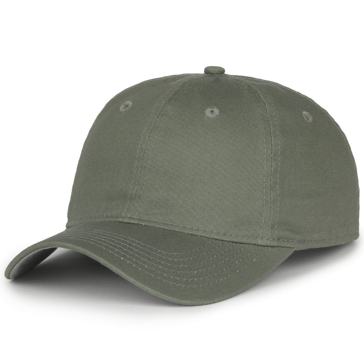 Legendary Headwear LUXE-POLO Unstructured Cotton Twill Cap - Olive