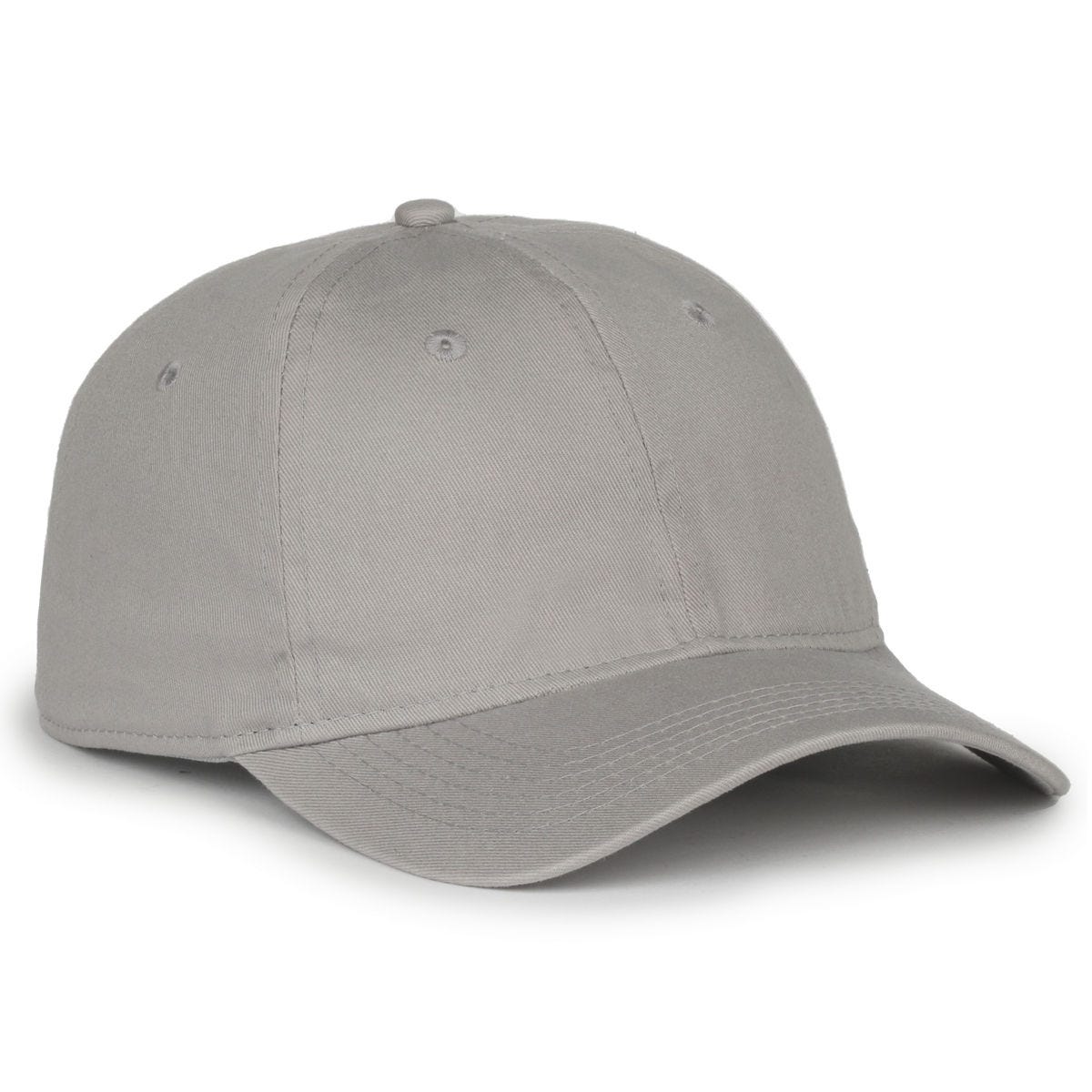 Legendary Headwear LUXE-POLO Unstructured Cotton Twill Cap - Light Grey