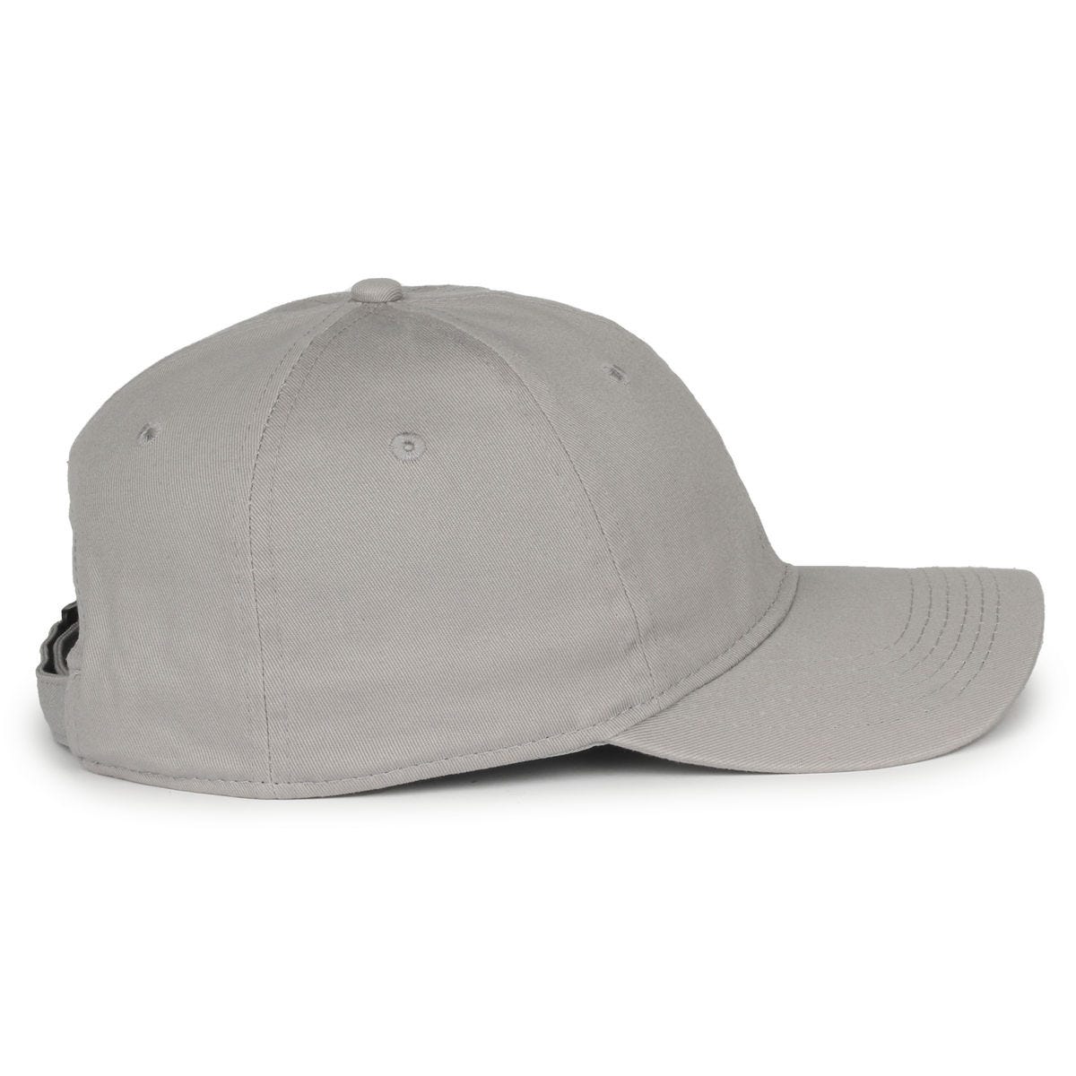 Legendary Headwear LUXE-POLO Unstructured Cotton Twill Cap - Light Grey