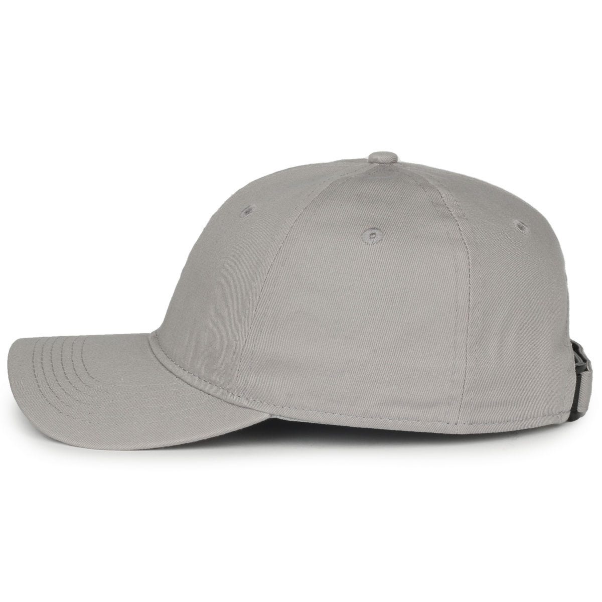 Legendary Headwear LUXE-POLO Unstructured Cotton Twill Cap - Light Grey