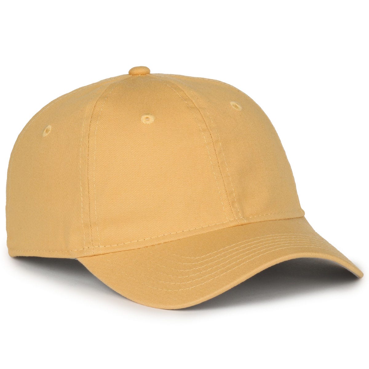 Legendary Headwear LUXE-POLO Unstructured Cotton Twill Cap - Dusty Yellow