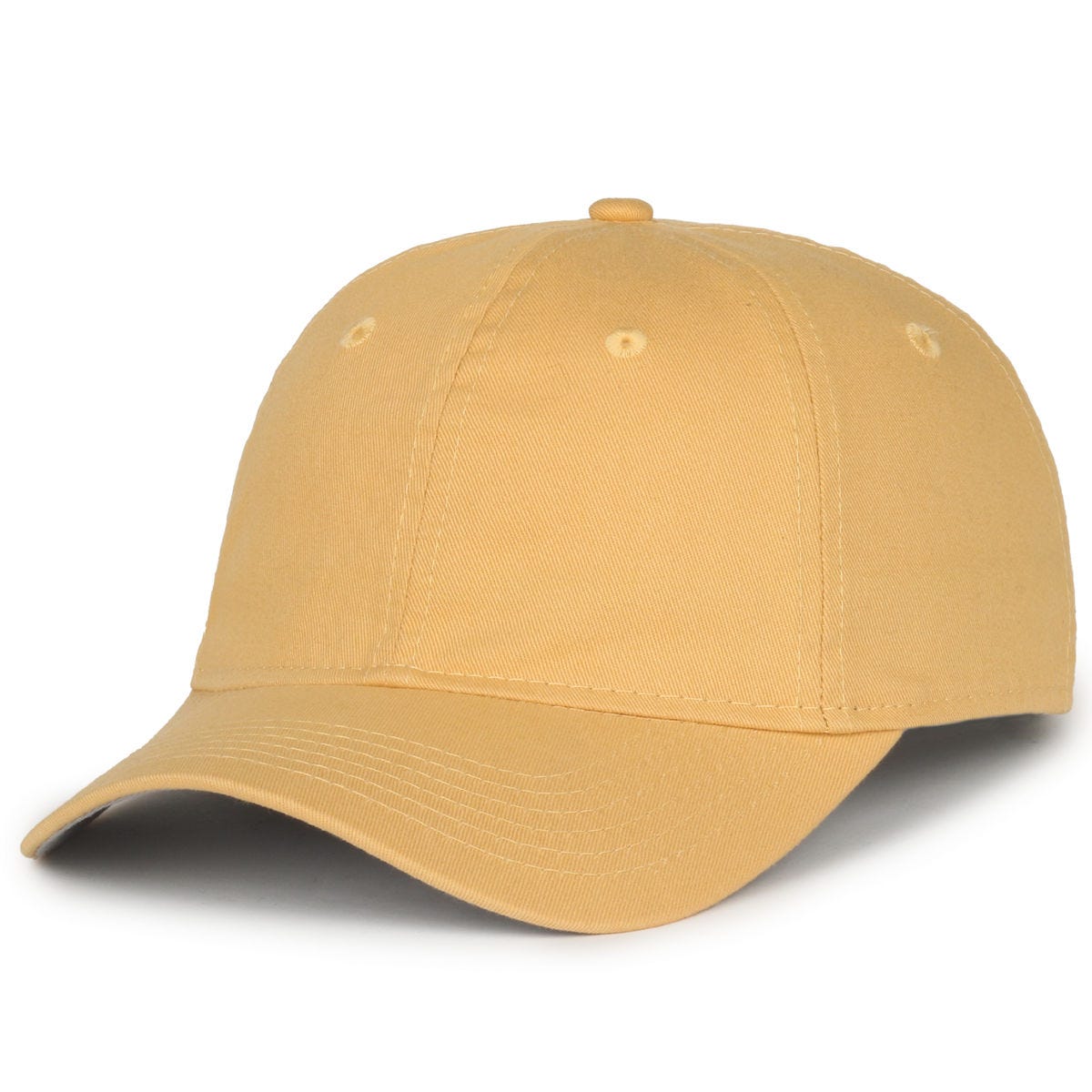 Legendary Headwear LUXE-POLO Unstructured Cotton Twill Cap - Dusty Yellow