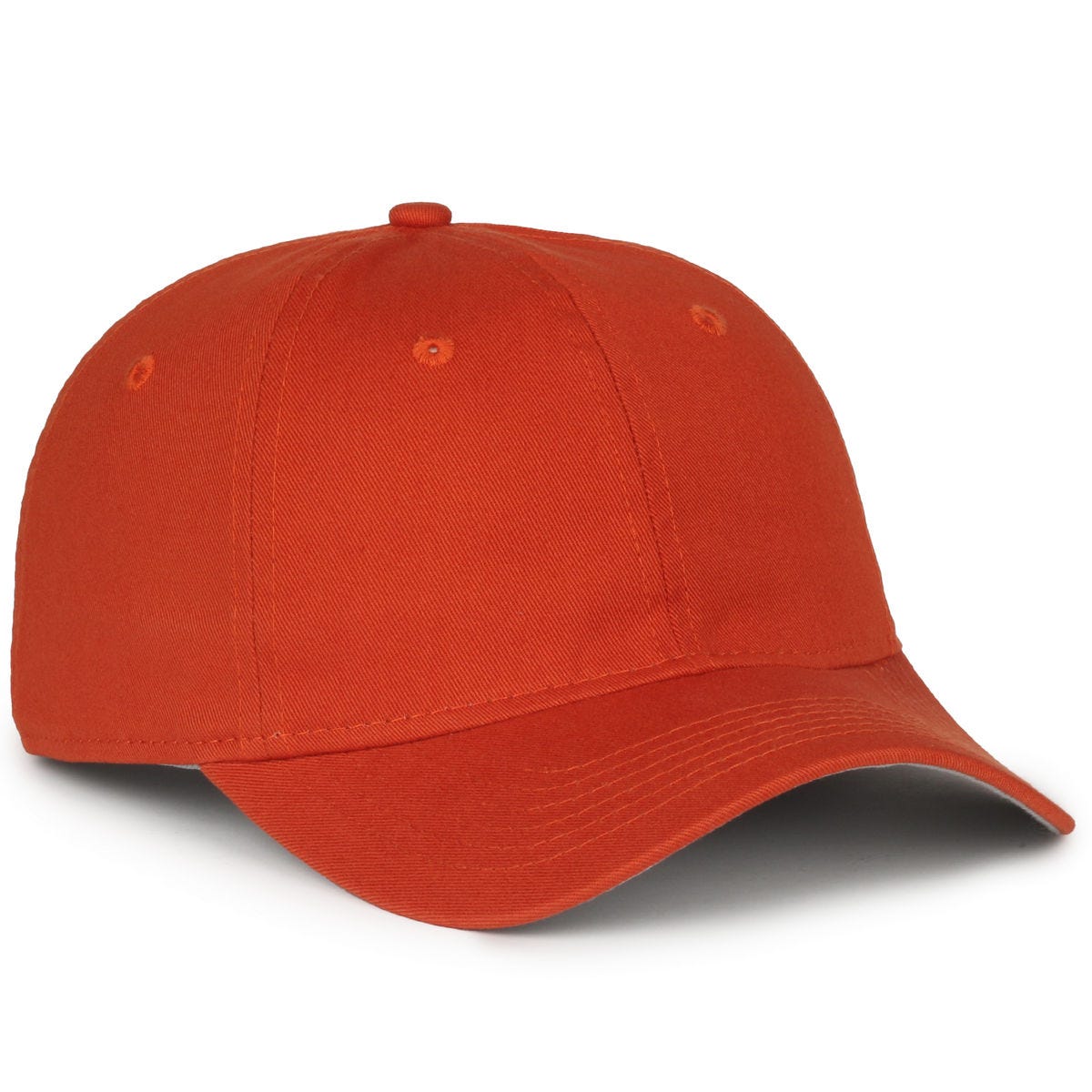 Legendary Headwear LUXE-POLO Unstructured Cotton Twill Cap - Rust