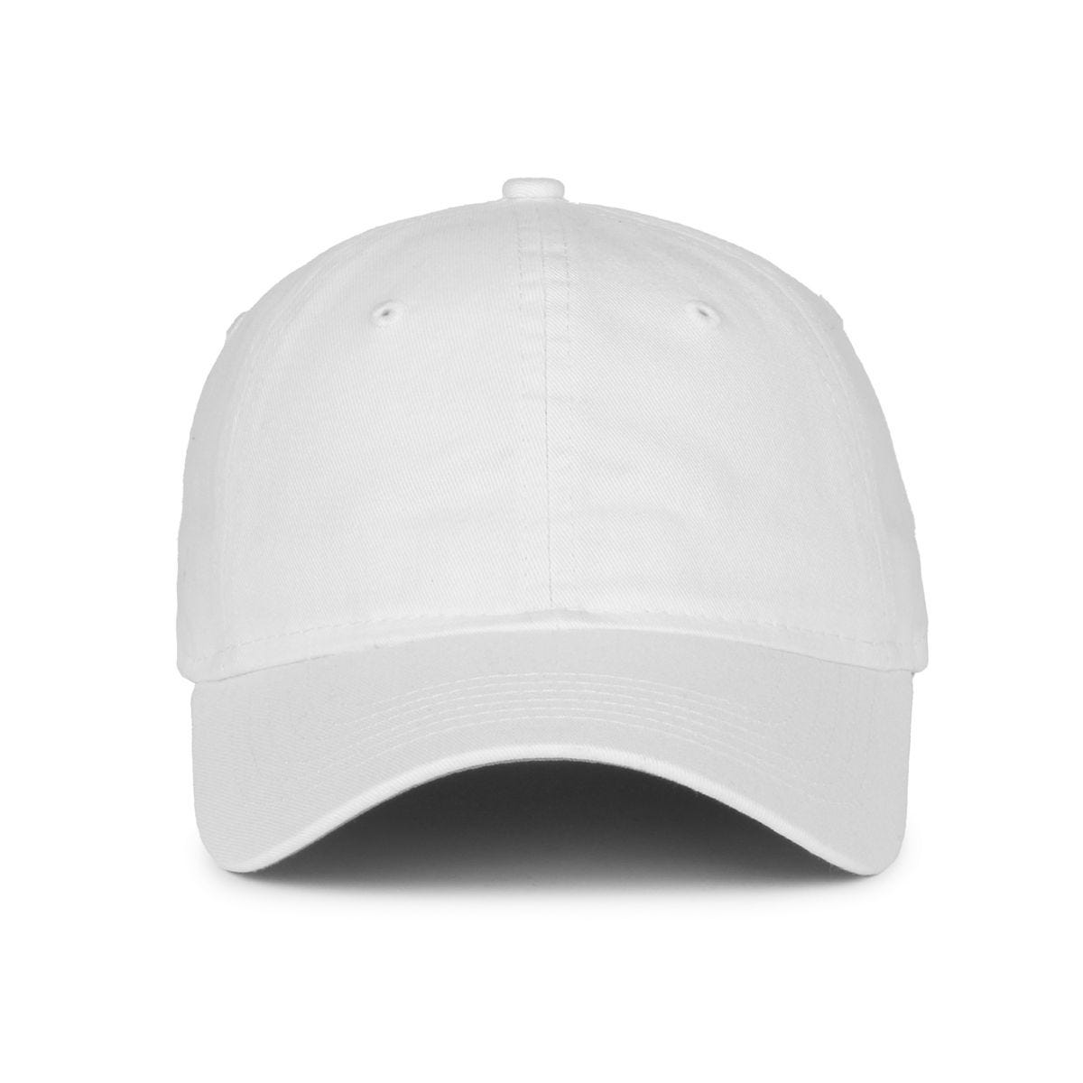 Legendary Headwear LUXE-POLO Unstructured Cotton Twill Cap - White